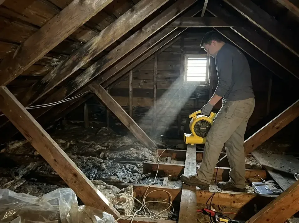 attic-water-damage-drying-proc-007 — frequently asked questions, Emergency Water Extraction & 24/7 Flood Response in Lake Mi…
